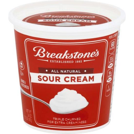 Picture of Breakstone/'s Sour Cream All Natural 8 Z
