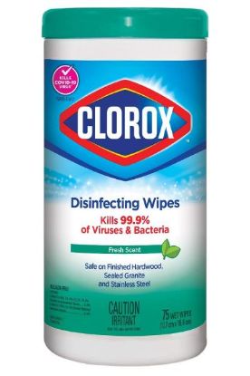 Picture of Clorox Disinfecting Wipes 75 Pcs