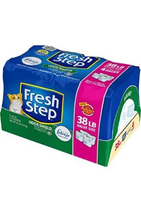 Picture of Fresh Step Odor Shield Clumping Cat Litter 42 Lb