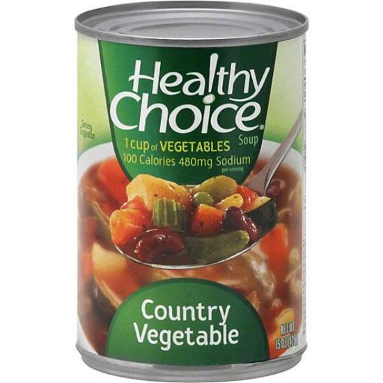 Picture of Healthy Choice Country Vegetable Soup 15 Oz