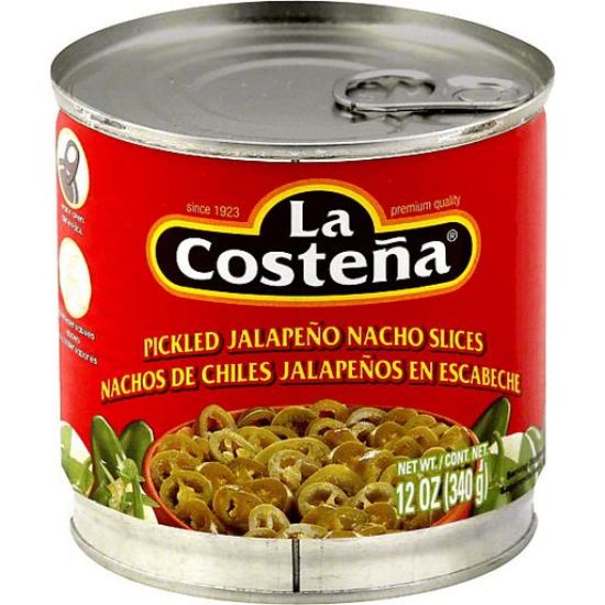 Picture of La Costena Nachos Pickled Jalapenos Nacho Slices 12 Oz