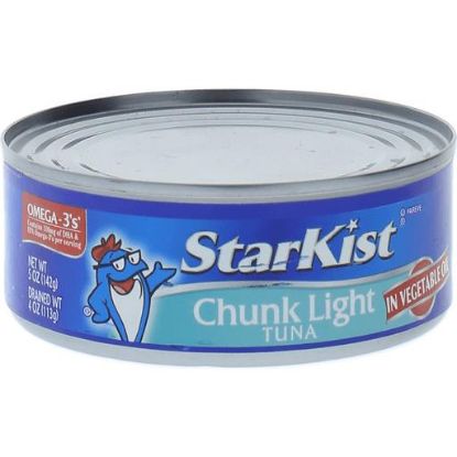 Picture of Starkist Tuna Chunk Light Tuna In Vegetable Oil 5 Oz