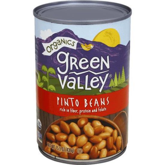 Picture of Green Valley Organics Pinto Beans 15.5 Oz