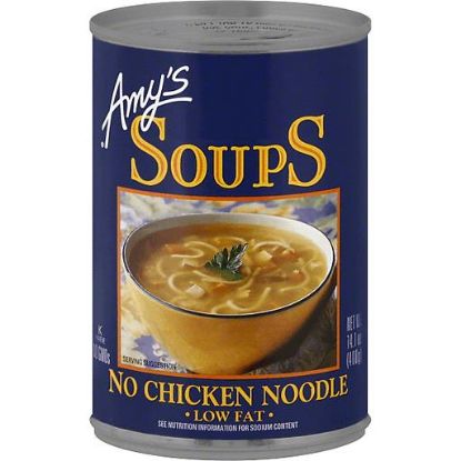 Picture of Amy/'s Soup No Chicken Noodle 14.1 Oz