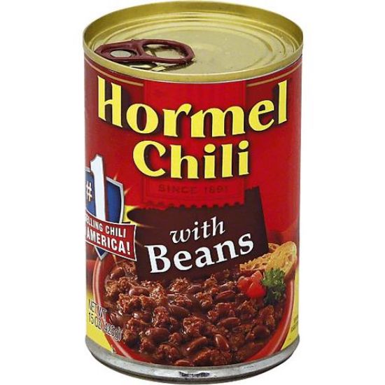 Picture of Hormel Chili With Beans 15 Oz