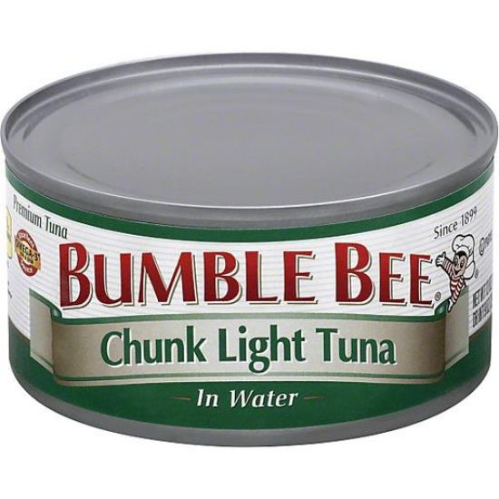 Picture of Bumble Bee Chunk Light Tuna In Water 12 Oz