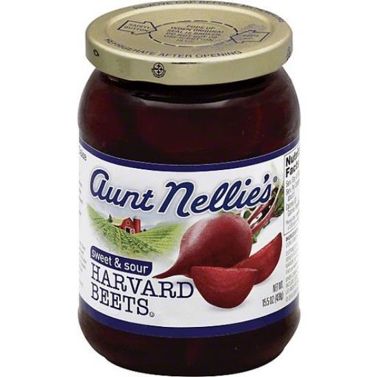 Picture of Aunt Nellie/'s Beets Harvard Sweet & Sour 15.5 Oz
