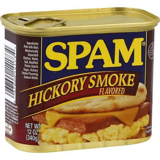 Picture of Spam Hickory Smoke Flavored 12 Oz