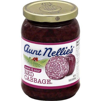 Picture of Aunt Nellie/'s Cabbage Red Sweet & Sour 16 Oz