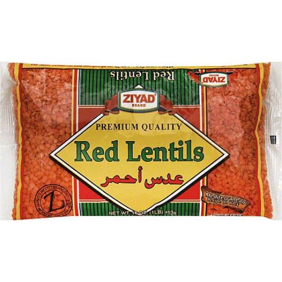 Picture of Ziyad Red Lentils 16 Oz