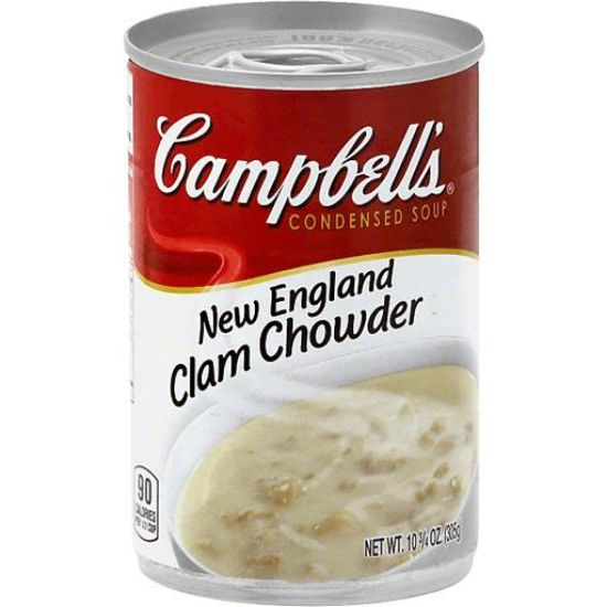 Picture of Campbell/'s Soup Condensed New England Clam Chowder 10.75 Oz