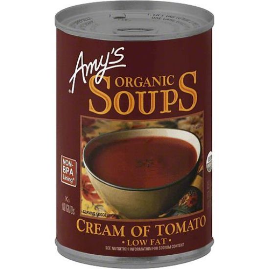 Picture of Amy/'s Organic Soups Cream Of Tomato Low Fat 14.5 Oz