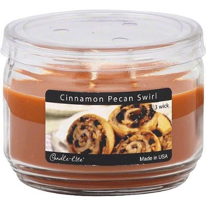 Picture of Candle Lite Cinnamon Pecan Swirl Candle 10 Oz