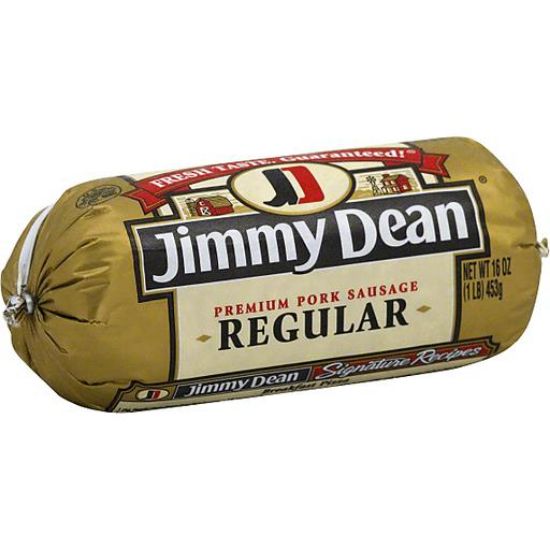 Picture of Jimmy Dean Premium Pork Regular Sausage Roll 16 Oz