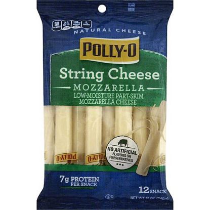 Picture of Polly-o Natural Srting Cheese Mozzarella 12 Oz