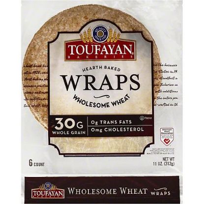 Picture of Toufayan Wraps Wholesome Wheat 10 Oz