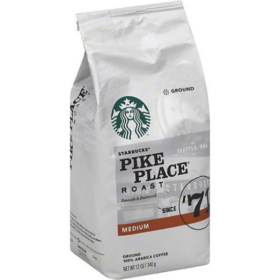 Picture of Starbucks Pike Place Ground Medium Coffee 12 Oz