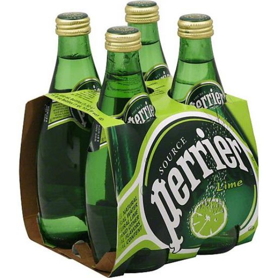 Picture of Perrier Sparkling Natural Mineral Water Lime 11 Oz