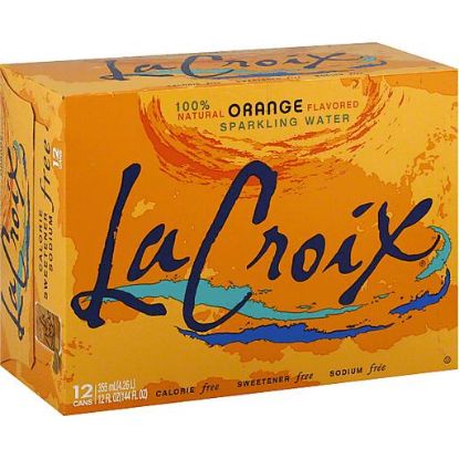 Picture of Lacroix Sparkling Water Orange Flavored 144 Oz