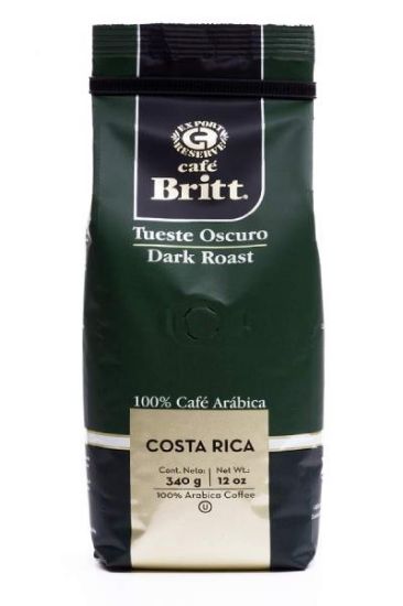 Picture of Britt Cafe Dark Roast Ground Coffee 12 Oz