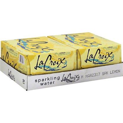 Picture of Lacroix Sparkling Water Lemon Flavored 144 Oz