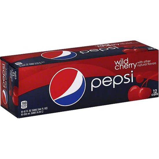 Picture of Pepsi Cola Wild Cherry 12 Can