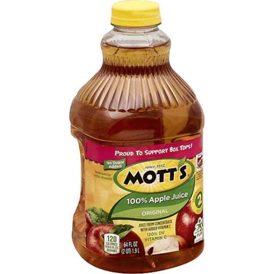 Picture of Mott/'s 100% Juice Original Apple 64 Oz