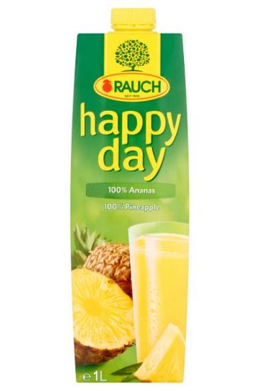 Picture of Rauch Happy Day 100% Pineapple Juice 1l 1 L