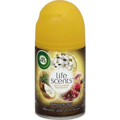 Picture of Air Wick Freshmatic Ultra Life Scents Automatic Spray Refill Paradise Retreat 6.17 Oz