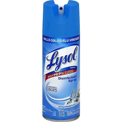 Picture of Lysol Disinfectant Spray Spring Waterfall Scent 12.5 Oz