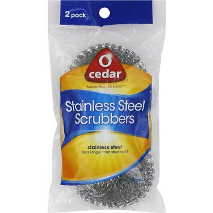Picture of O Cedar Steel Scrubbers 2 Pk