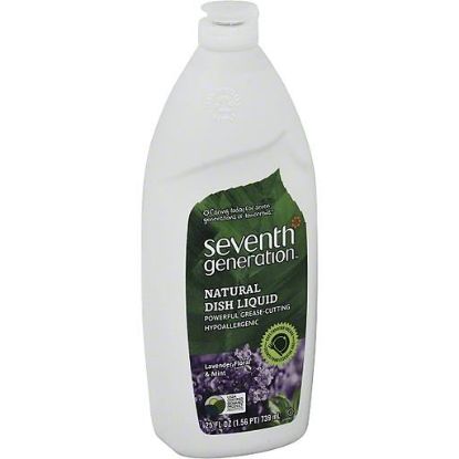 Picture of Seventh Generation Generation Dish Liquid Lavender Flower & Mint Scent 25 Oz