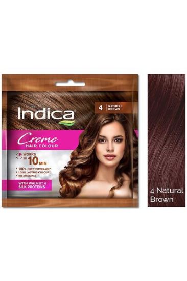 Picture of Indica Natural Brown Hair Colour 40 Ml
