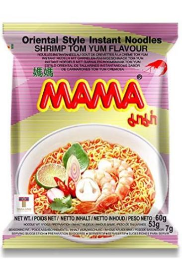 Picture of Mama Instant Noodles Shrimp Flavour 2.12 Oz