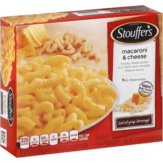 Picture of Stouffers Satisfying Servings Macaroni & Cheese 20 Oz