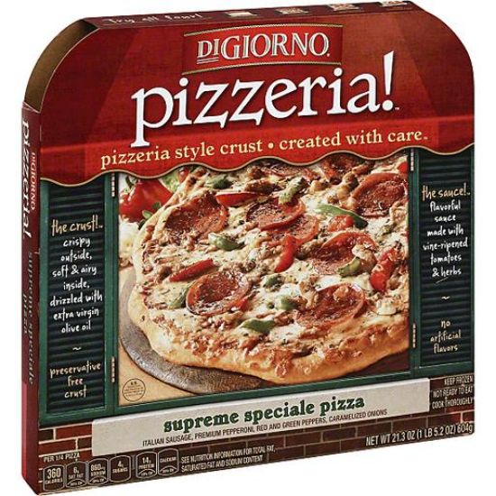 Picture of Digiorno Pizzeria! Pizza Hand-tossed Style Crust Supreme Speciale 21.3 Oz