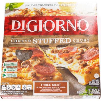 Picture of Digiorno Pizza Cheese Stuffed Crust Three Meat 24.5 Oz
