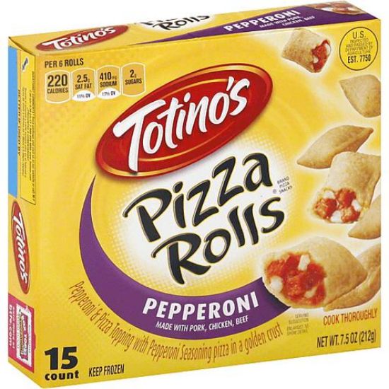 Picture of Totino/'s Pizza Rolls Pepperoni 7.5 Oz