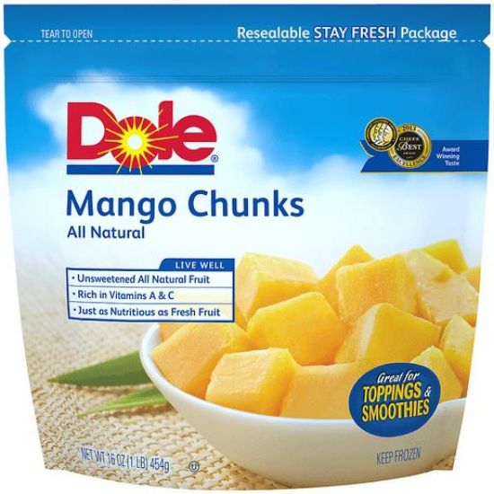 Picture of Dole Natural Mango Chunks 16 Oz
