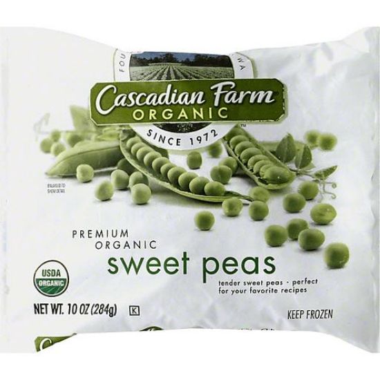 Picture of Cascadian Farm Organic Sweet Peas 10 Oz