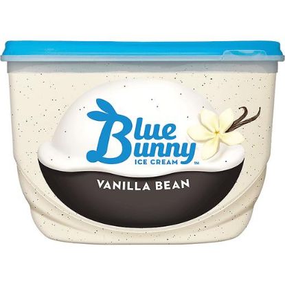 Picture of Blue Bunny Vanilla Bean Ice Cream Tub 48 Foz