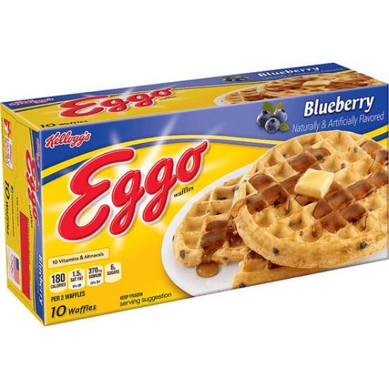 Picture of Eggo Waffles Blueberry 12.3 Oz