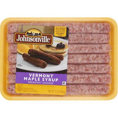 Picture of Johnsonville Sausage Breakfast Vermont Maple Syrup 12 Oz