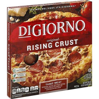 Picture of Digiorno Pizza Original Rising Crust Three Meat 27.01 Oz