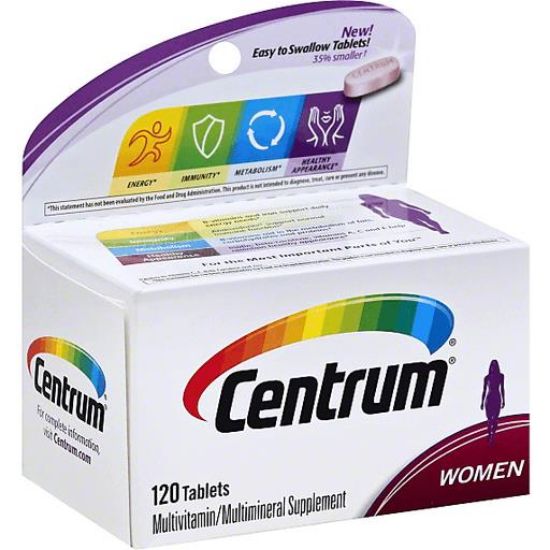 Picture of Centrum Multivitamin/multimineral Women Tablets 120 Ct