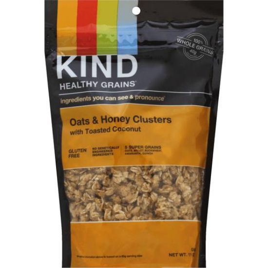 Picture of Kind Clusters Oat & Honey With Toasted Coconut 11 Oz