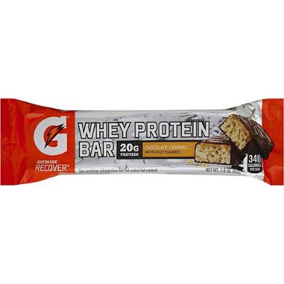 Picture of Gatorade Whey Protein Bar Recover Chocolate Caramel 2.8 Oz