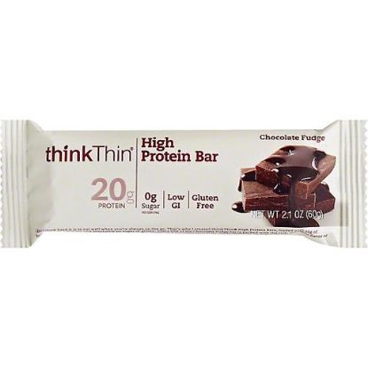 Picture of Thinkthin High Protein Bar Chocolate Fudge 2.1 Oz