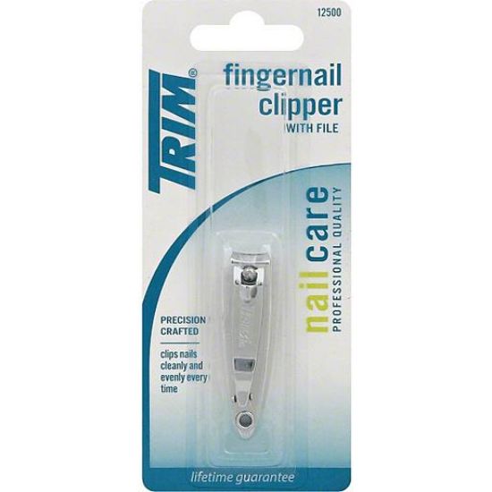 Picture of Trim Fingernail Clipper With File 1 Ct
