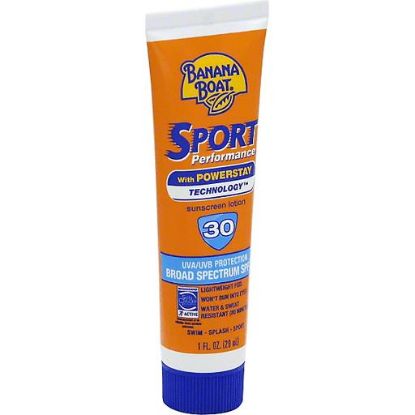 Picture of Banana Boat Sport Performance Sunscreen Lotion Broad Spectrum Spf 30 1 Oz